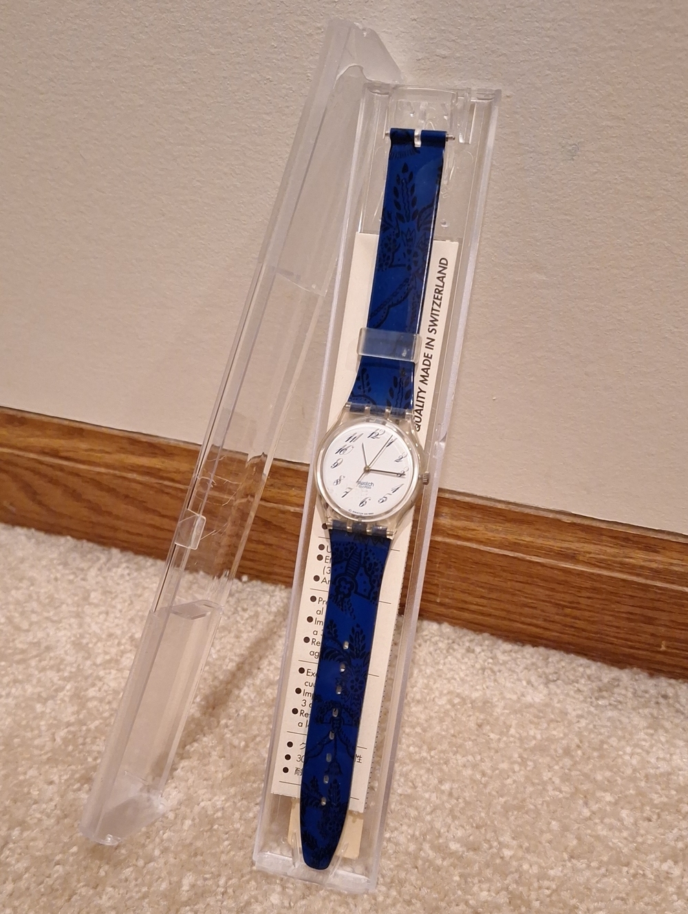 Swatch 1993 "Tisane" Swiss Quartz Watch